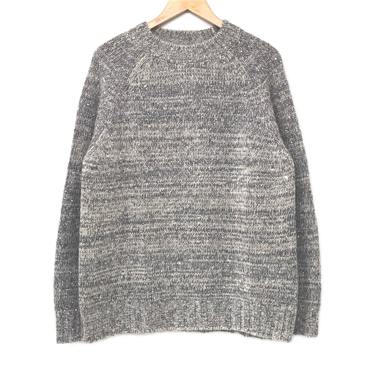 ニット Weekend Max Mara ｽﾊﾟﾝｺｰﾙ ｾｰﾀｰ L グレー