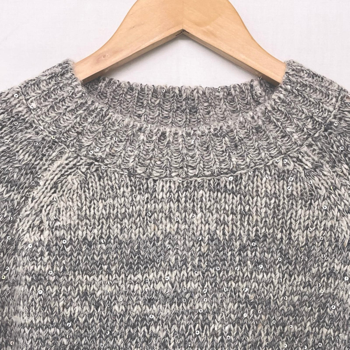 ニット Weekend Max Mara ｽﾊﾟﾝｺｰﾙ ｾｰﾀｰ L グレー