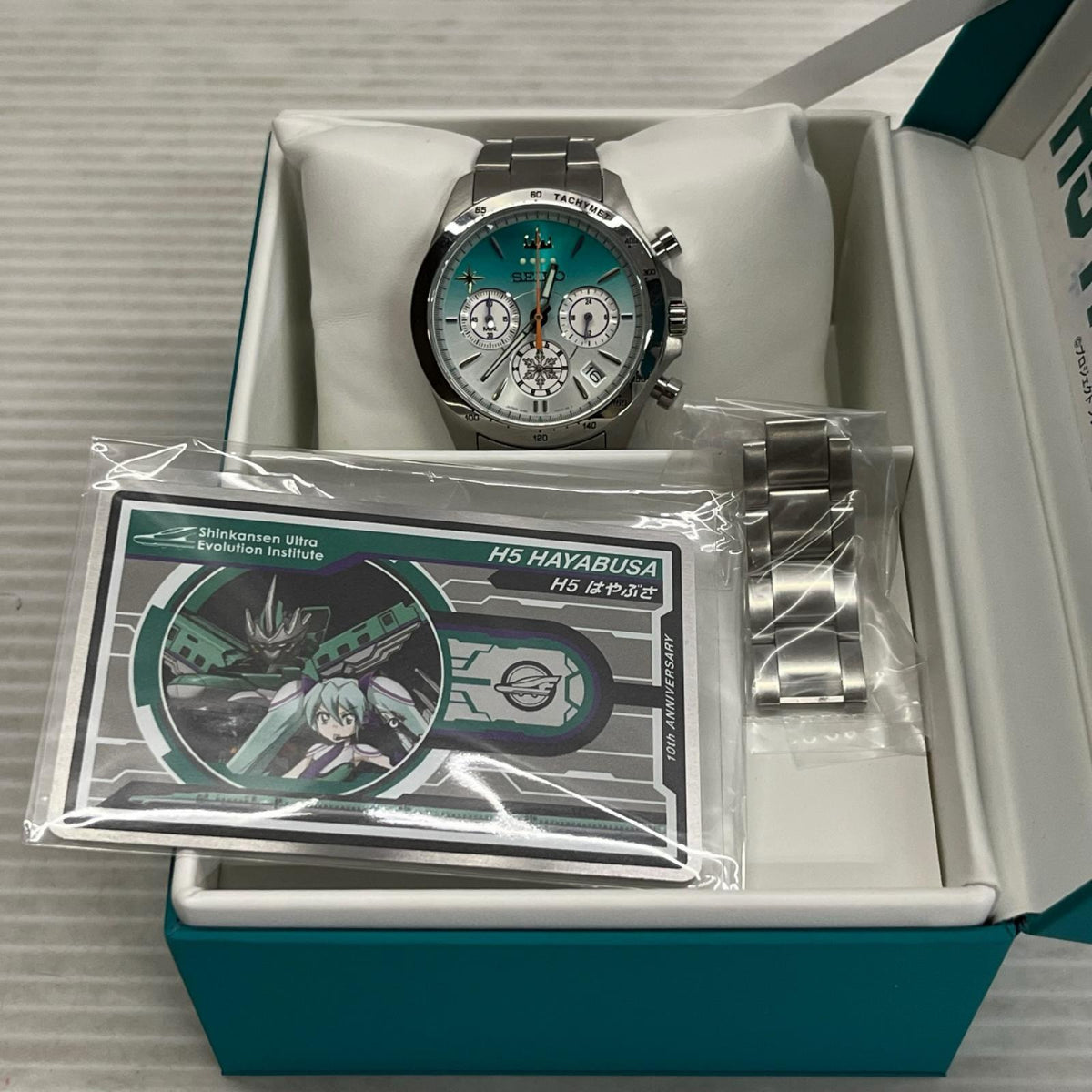 シンカリオン 初音ミク SEIKO H5はやぶさ 10周年記念 ウォッチ シンカリオン　初音ミク　SEIKO H5はやぶさ　10周年記念　ウォッチ SEIKO 鉄道その他