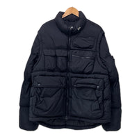 ダウンジャケット NEW ERA Originators Featherless down sizeM ﾌﾞﾗｯｸ ブラック