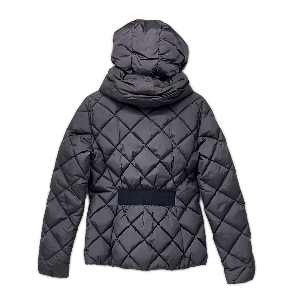 ダウンジャケット MONCLER BOURG GIUBBOTTO ｷﾙﾃｨﾝｸﾞﾀﾞｳﾝｼﾞｬｹｯﾄ 1 ﾁｬｺｰﾙ 1 ブラック