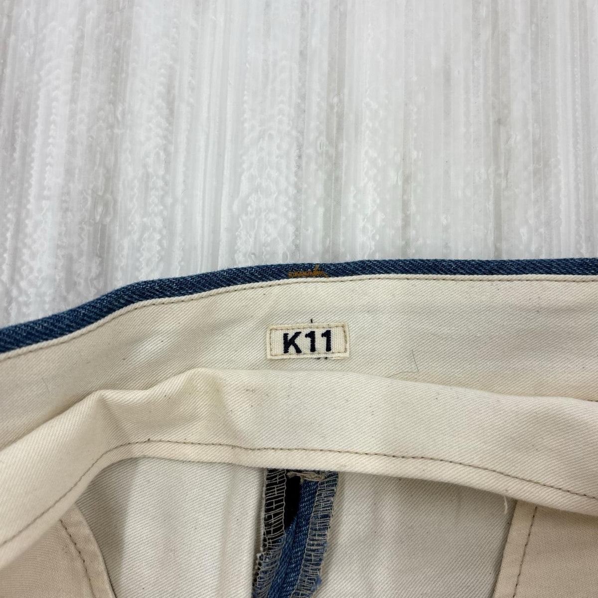 デニムパンツ KHOKI 24AW Patched Work Pants 1