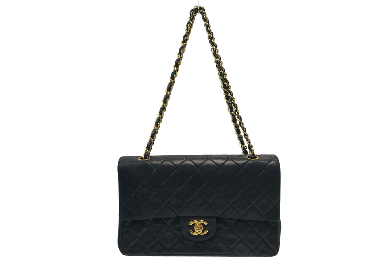 CHANEL マトラッセ25 Wフラップチェーン ラムスキン