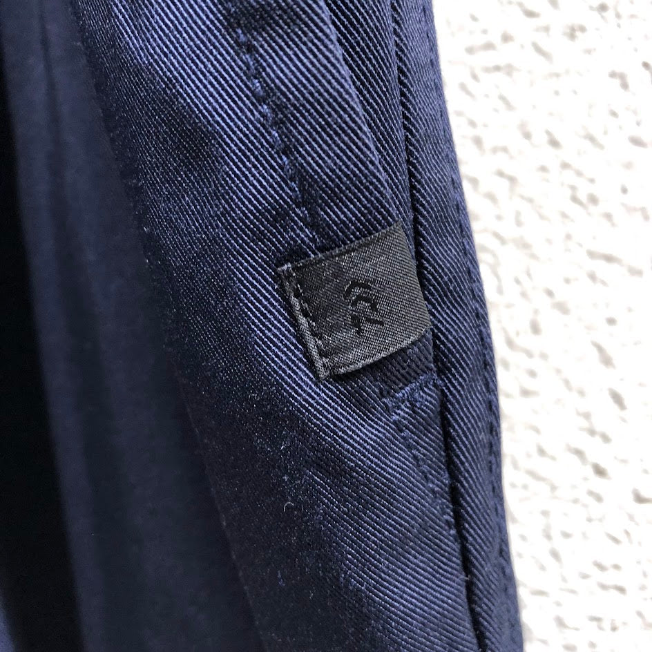 パンツ TECH EASY TROUSERS TWILL XL ネイビ－
