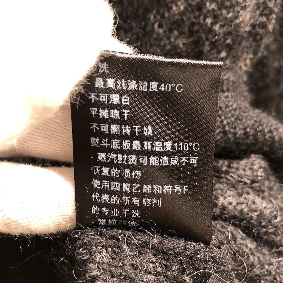 ニット モヘアLSニット ブラック