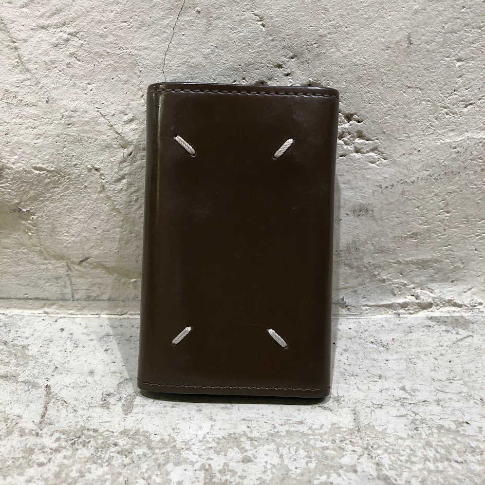 その他アクセサリー エナメルキーケース ブラウン