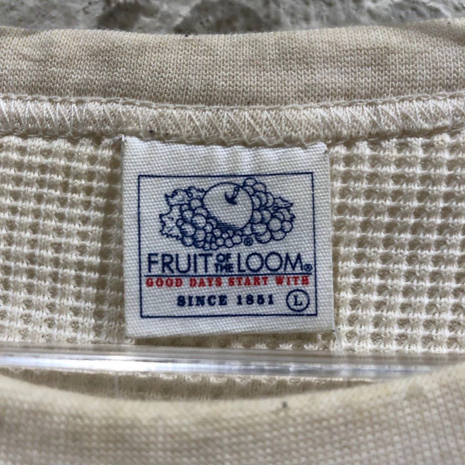 長袖Ｔシャツ FRUIT OF THE ROOM CARSERVIS サーマル LSTEE