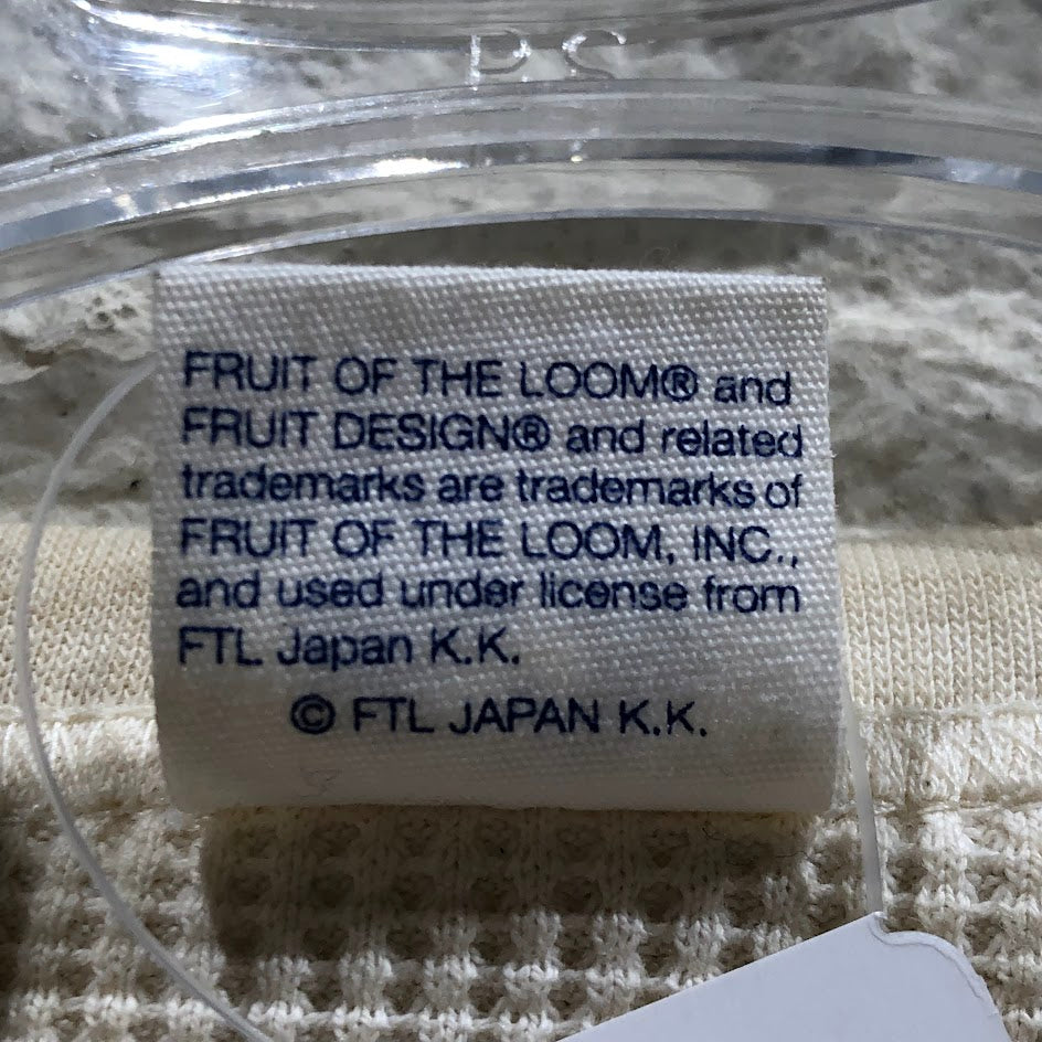 長袖Ｔシャツ FRUIT OF THE ROOM CARSERVIS サーマル LSTEE