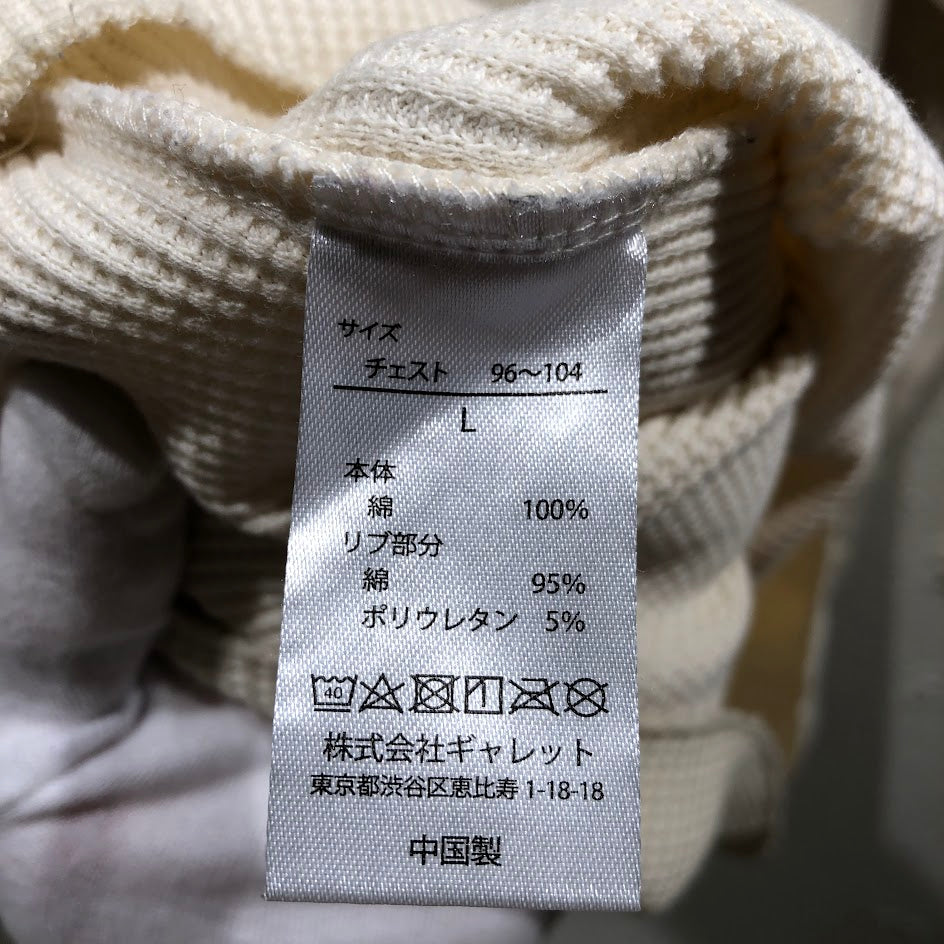 長袖Ｔシャツ FRUIT OF THE ROOM CARSERVIS サーマル LSTEE