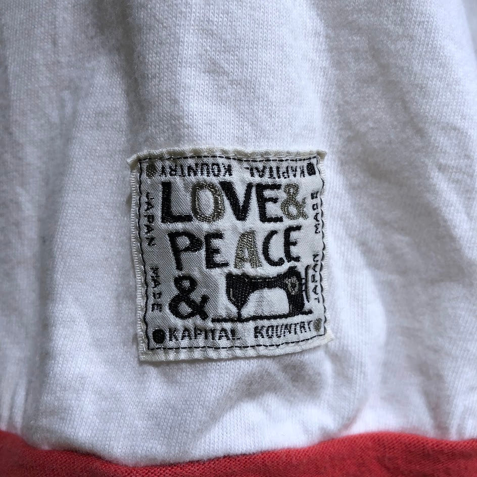半袖Ｔシャツ 2025ss リンガーT Denim Died