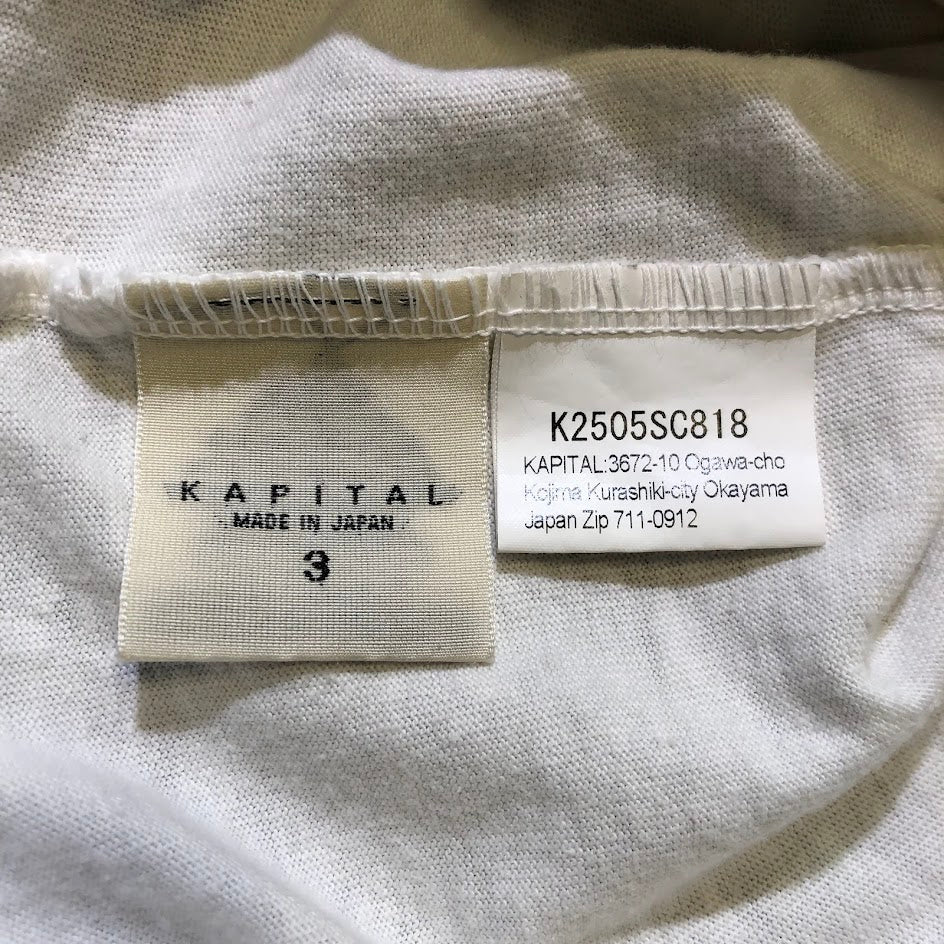 半袖Ｔシャツ 2025ss リンガーT Denim Died
