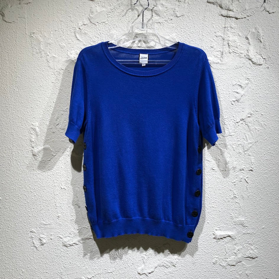 半袖Ｔシャツ JEAN PAUL GAULTIER サイドボタンニットTシャツ