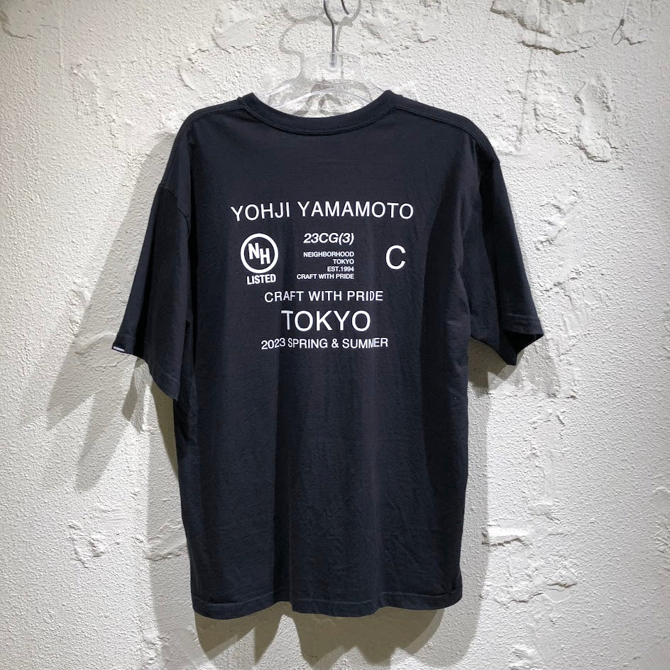 半袖Ｔシャツ ×Yohji Yamamoto 23SS SSTEE M ブラック