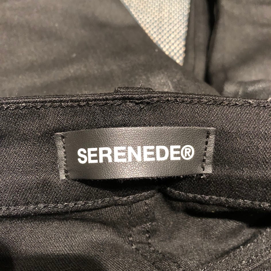 デニムパンツ SERENEDE コーティングデニム