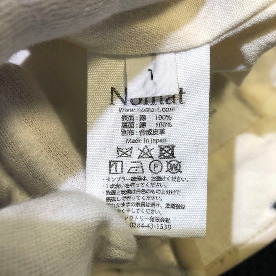 デニムパンツ Nomat ウエストパイピングカットオフデニム