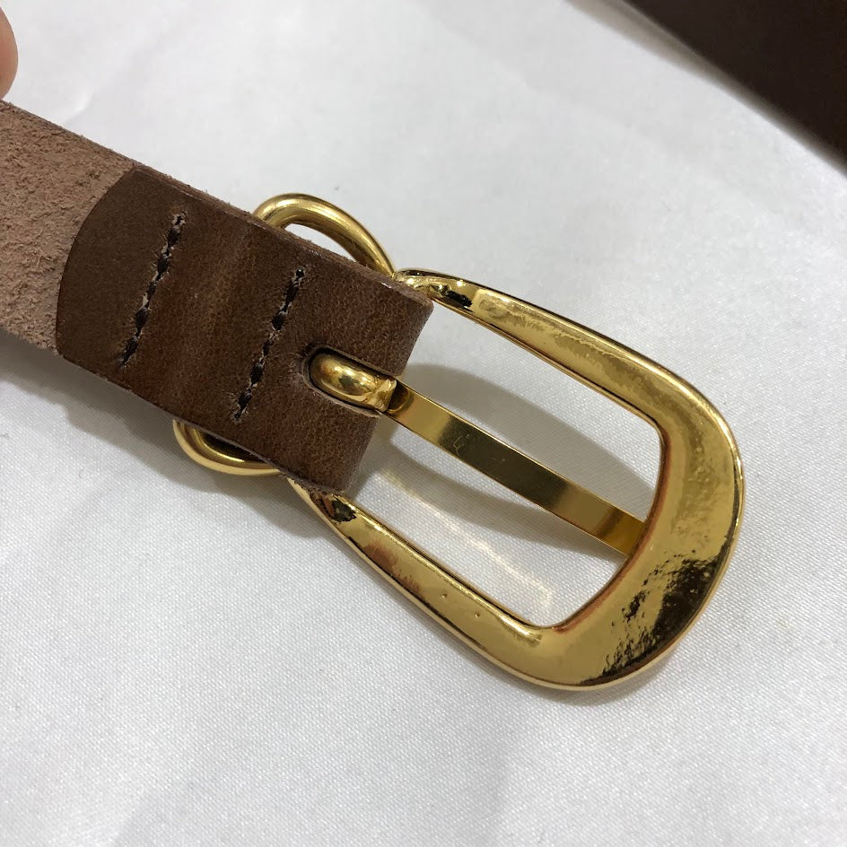 その他アクセサリー FOLL 26AW buttelo leather basic belt