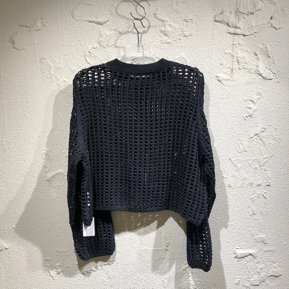 ニット 24SS CROCHETED SWEATER