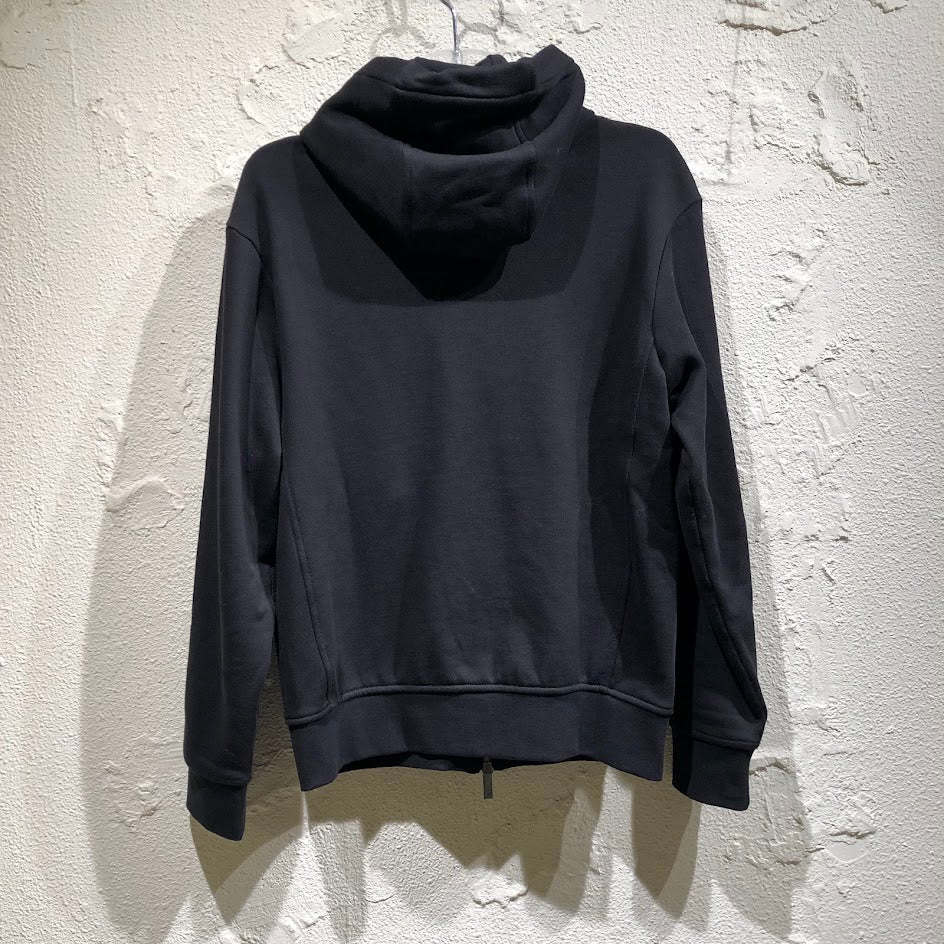 パーカー AXロゴ ジップアップフーデッドスウェットシャツ
