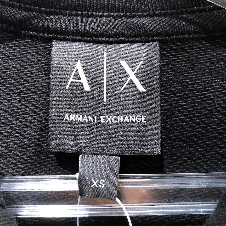 パーカー AXロゴ ジップアップフーデッドスウェットシャツ