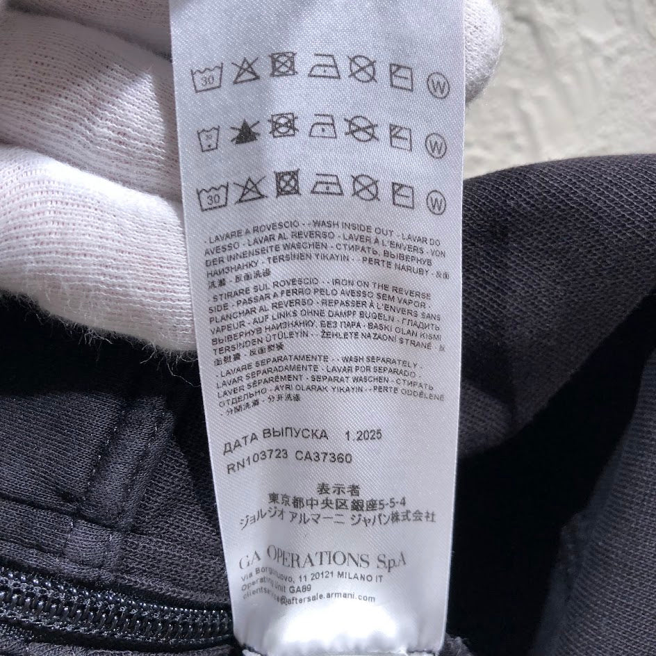 パーカー LOGO ZIPUP HOODED SWEAT SHIRT