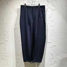 パンツ 22ss PETERタックワイドパンツ