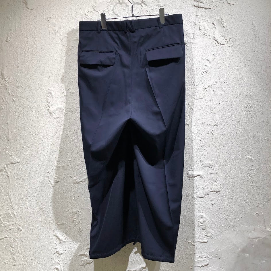 パンツ 22ss PETERタックワイドパンツ