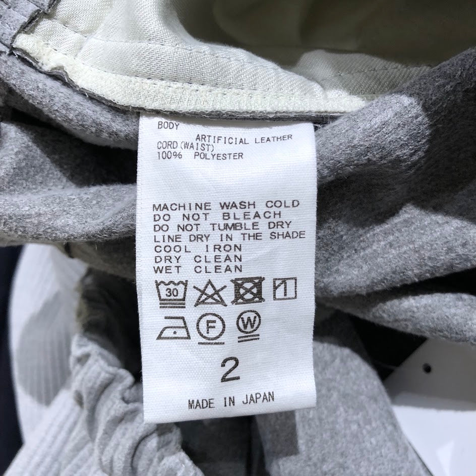 ショートパンツ CLASS 24ss ウルトラスエードショーツ