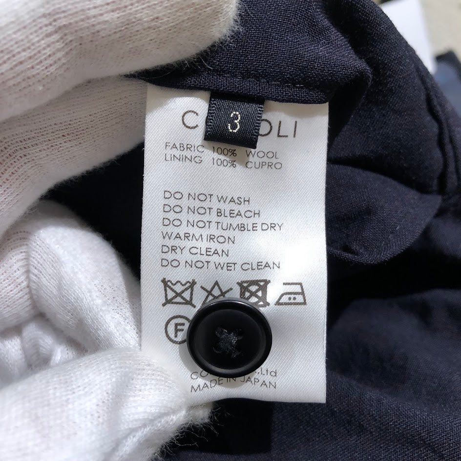 パンツ 21SS ウール2タックパンツ