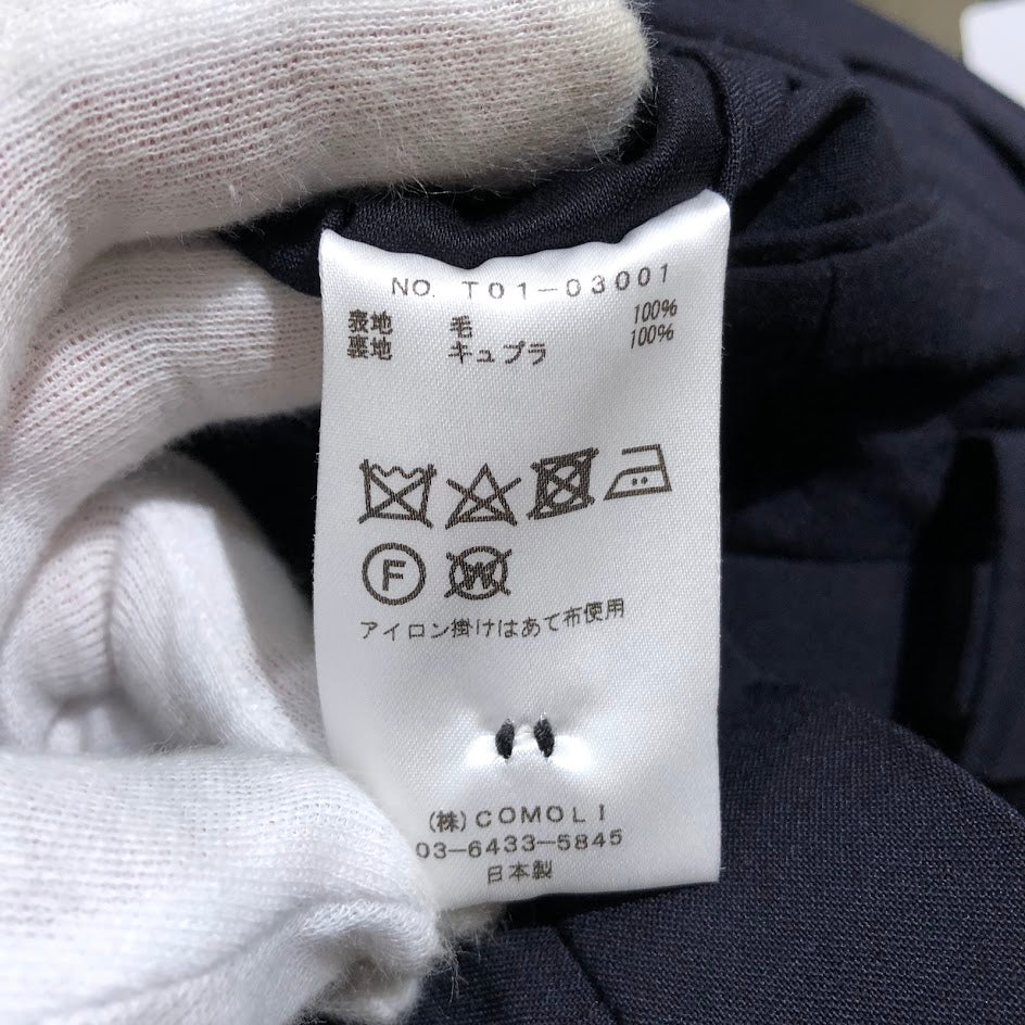 パンツ 21SS ウール2タックパンツ