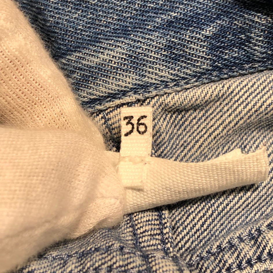デニムパンツ 16AW ブーツカットパンツ 36