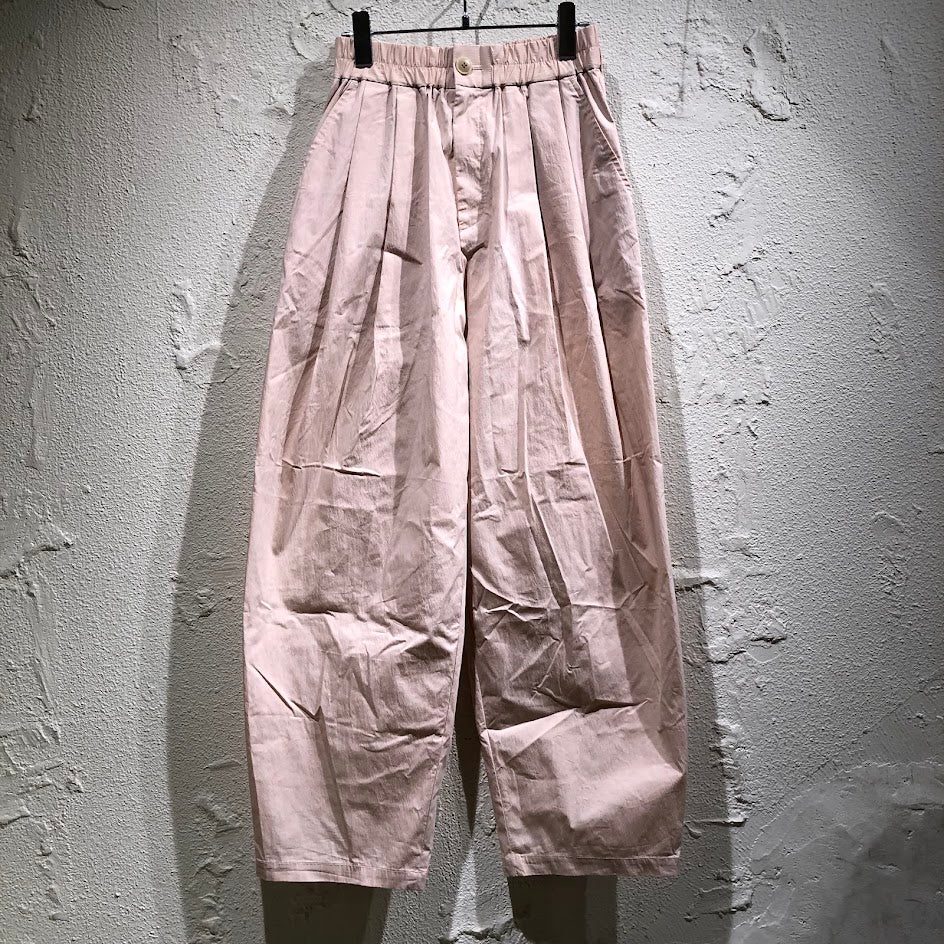 パンツ BABYLONE 24SS コットンナイロン 38 ピンク