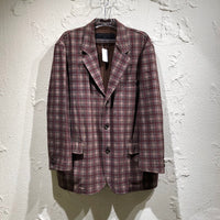 ジャケット HOMME 田中オム ブレザー S チェック