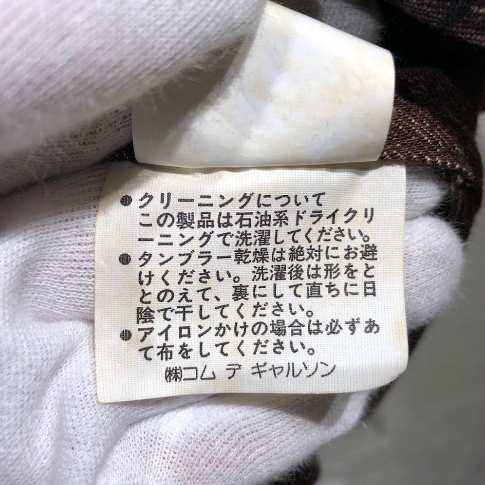 ジャケット HOMME 田中オム ブレザー S チェック