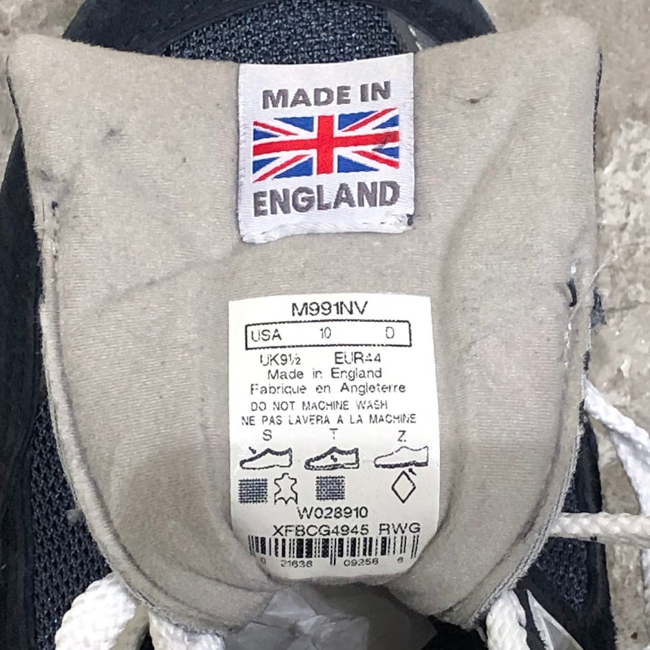 スニーカー M991NV NAVY 28.0 28 ネイビー
