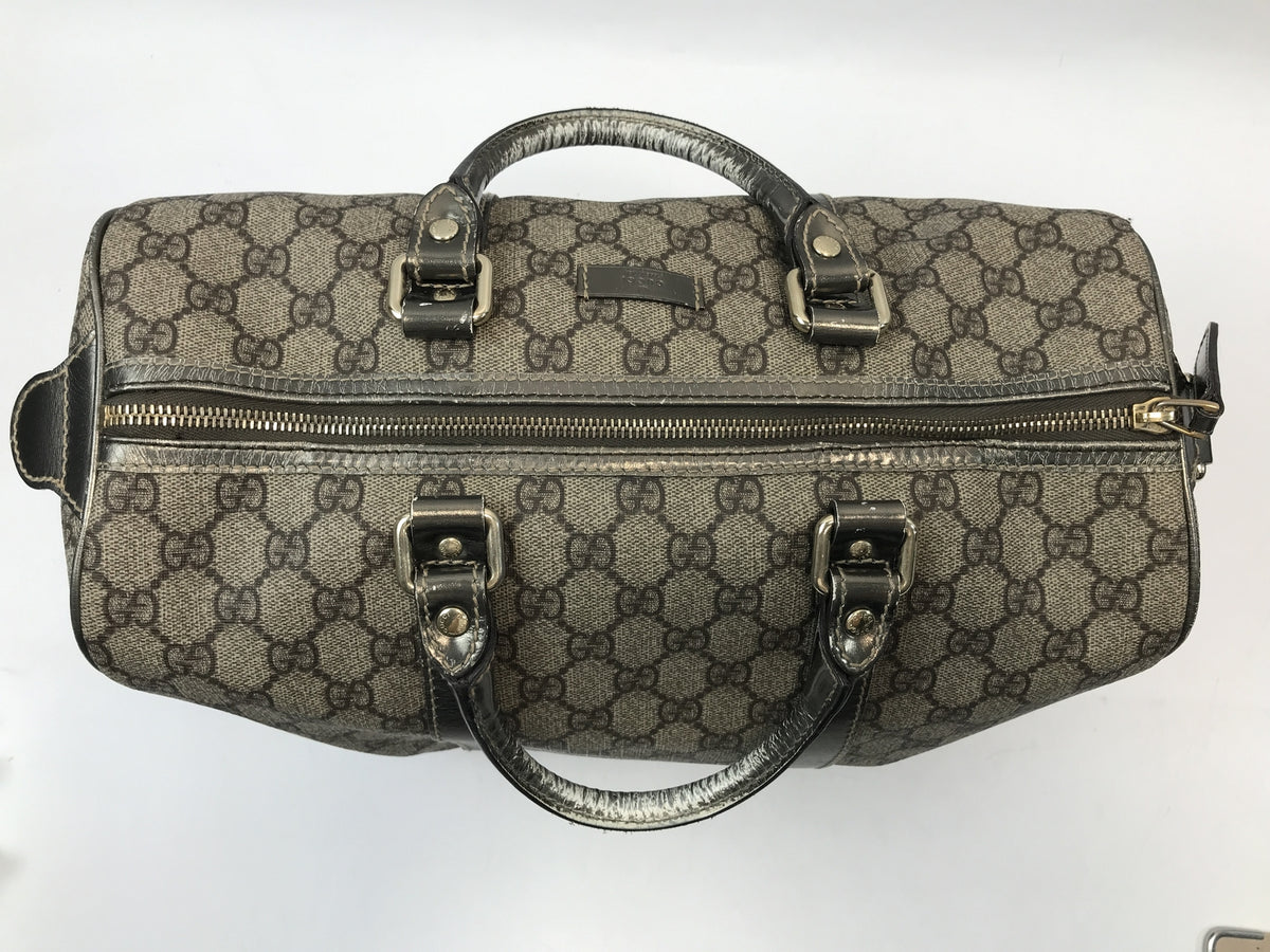 GUCCI/GGスプリーム/PVC×パテントレザー/193603
