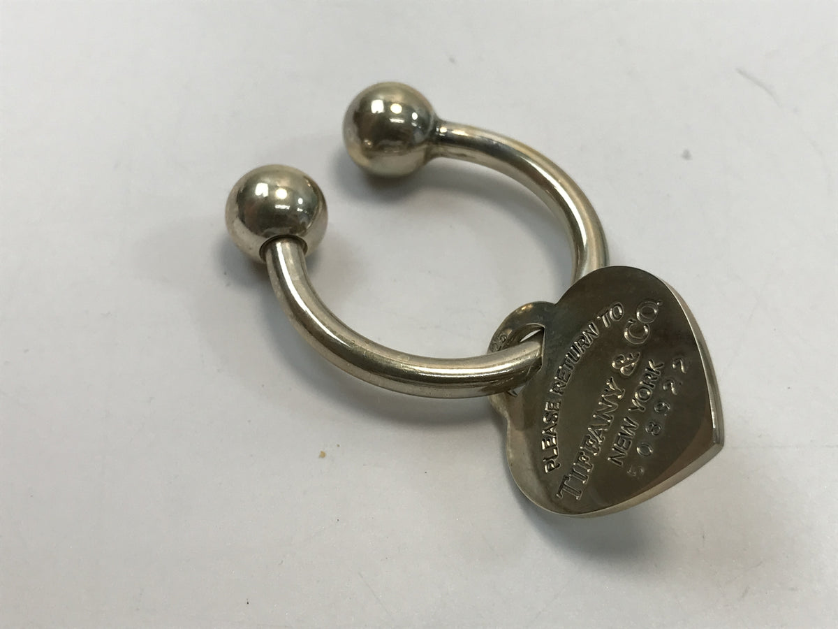 Tiffany&Co. ﾘﾀｰﾝﾄｩ ﾊｰﾄﾀｸﾞ ｷｰﾘﾝｸﾞ 925