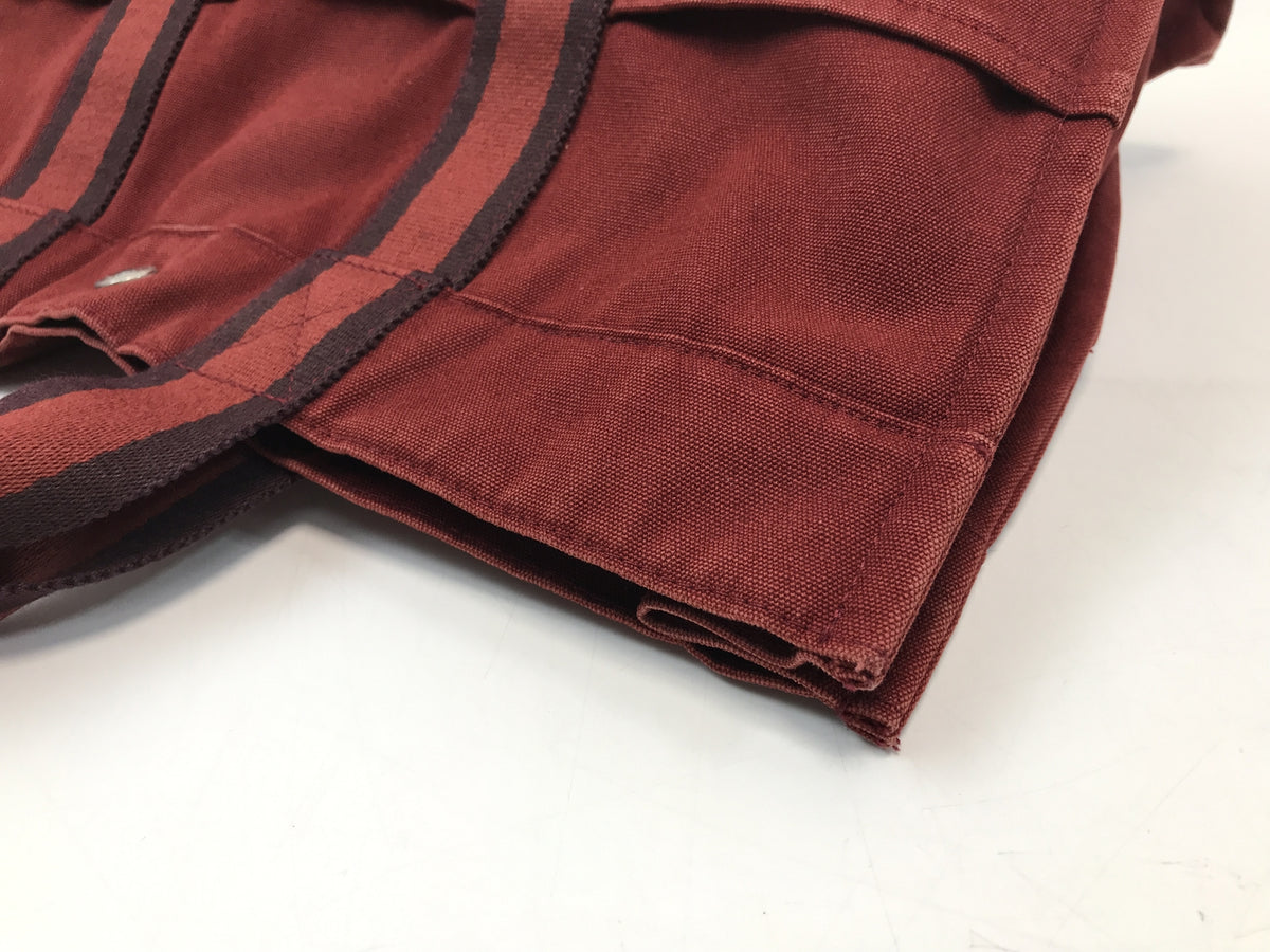 HERMES ﾌｰﾙﾄｩMM ﾄｰﾄﾊﾞｯｸﾞ ﾚｯﾄﾞ