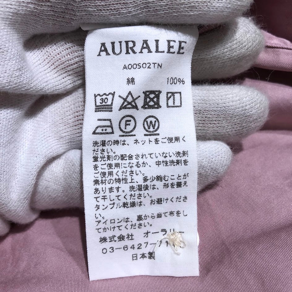 半袖シャツ AURALEE 半袖シャツ