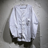 長袖シャツ BASEBALL SHIRTS M ストライプ