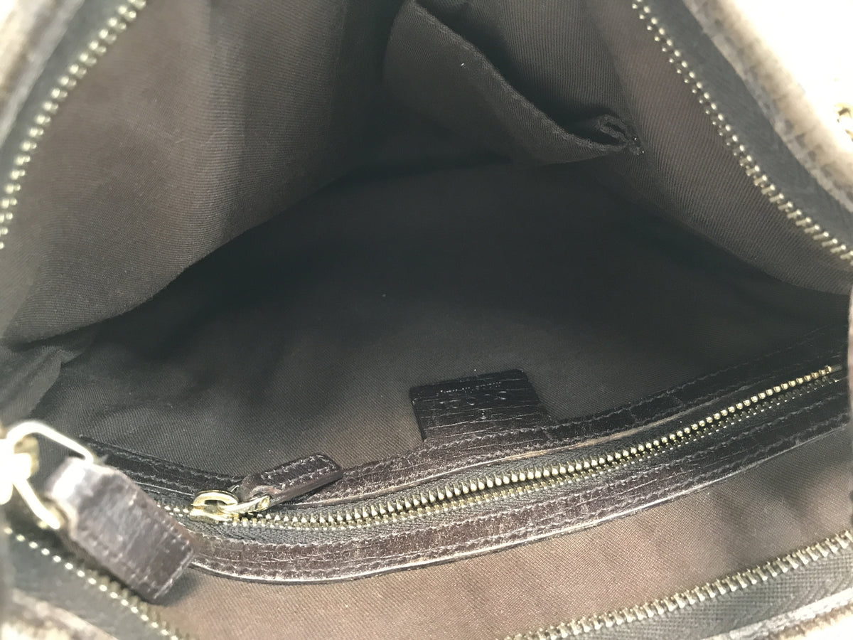 GUCCI ｼｪﾘｰﾗｲﾝ GGｷｬﾝﾊﾞｽ ｼｮﾙﾀﾞｰﾊﾞｯｸﾞ