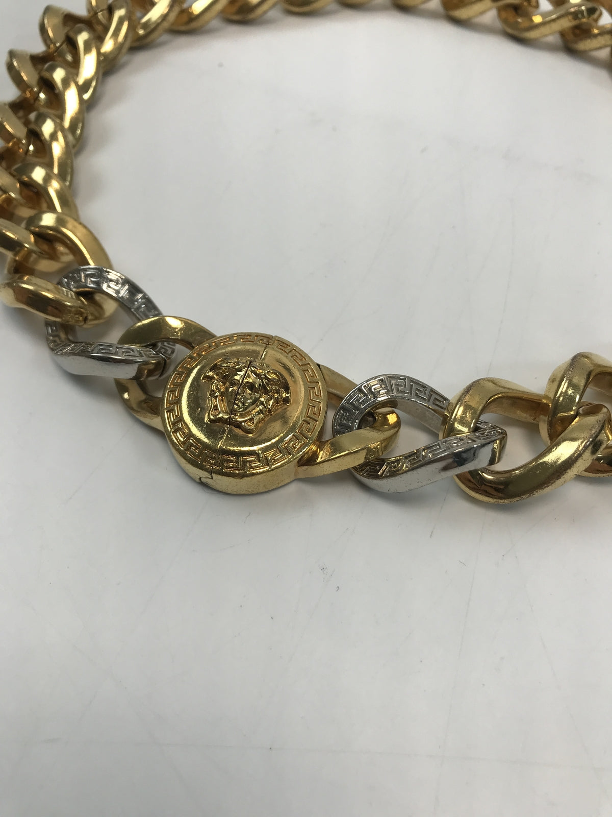 VERSACE チェーン　ネックレス　コンビ　GP
