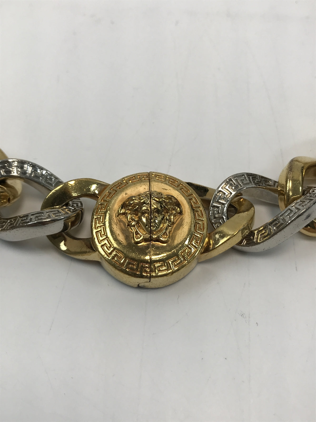 VERSACE チェーン　ネックレス　コンビ　GP