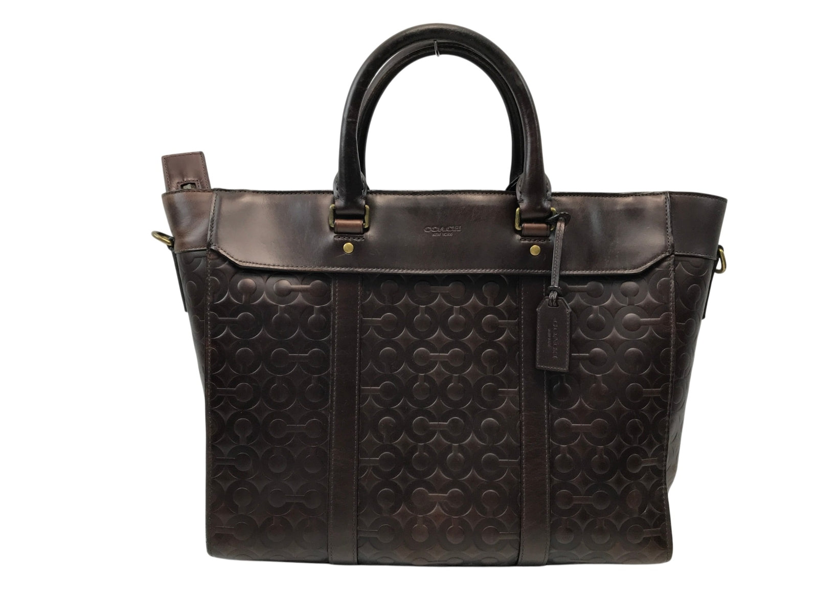 COACH　クロスビー ロゴ ビジネストート 70713