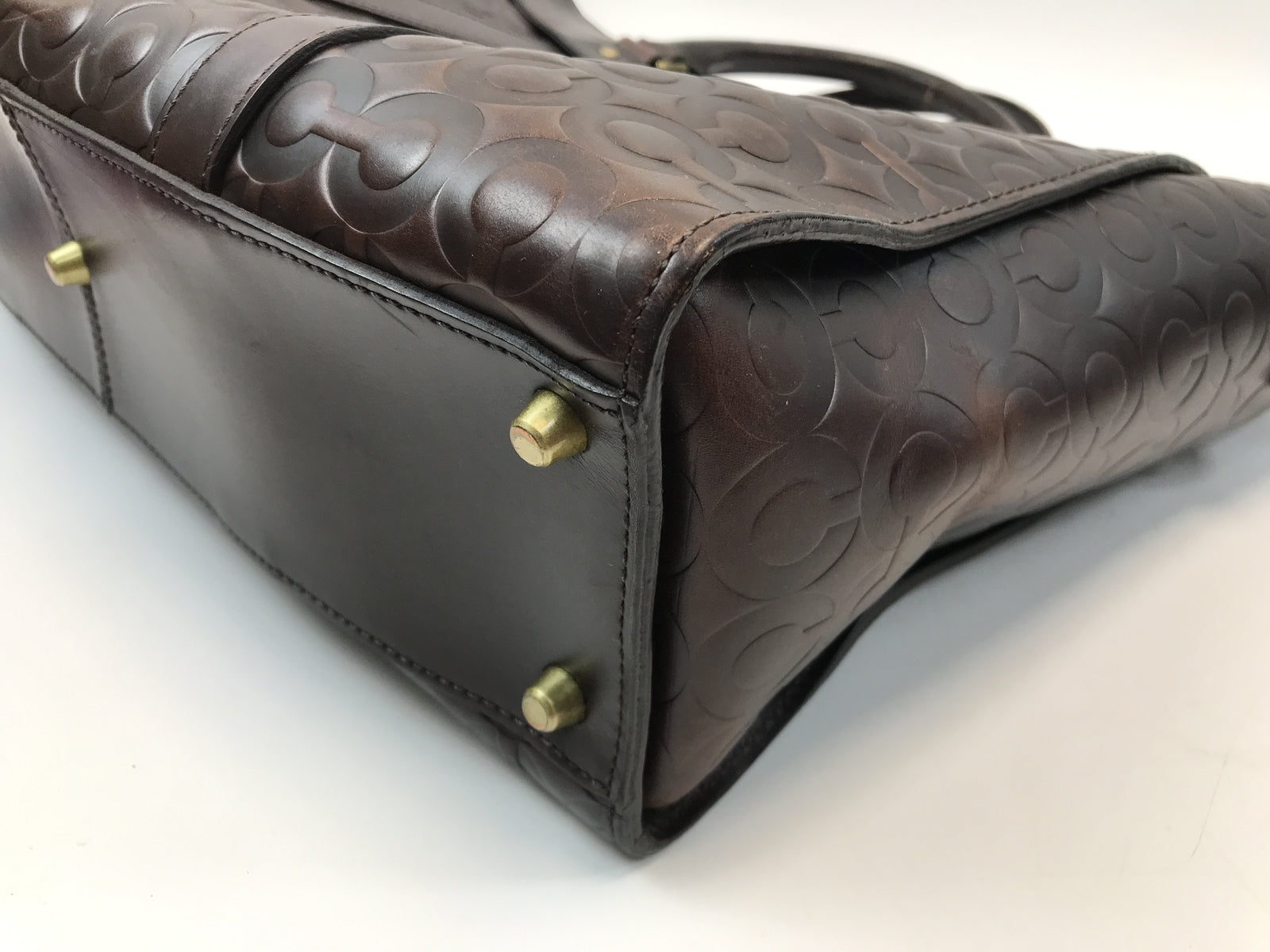 COACH　クロスビー ロゴ ビジネストート 70713