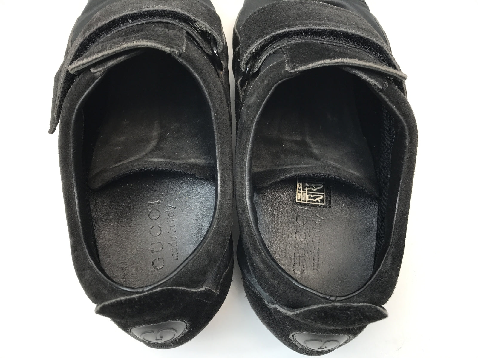 GUCCI マジックテープ スニーカー スエード 26cm (US8 UK7 1/2 EU42)