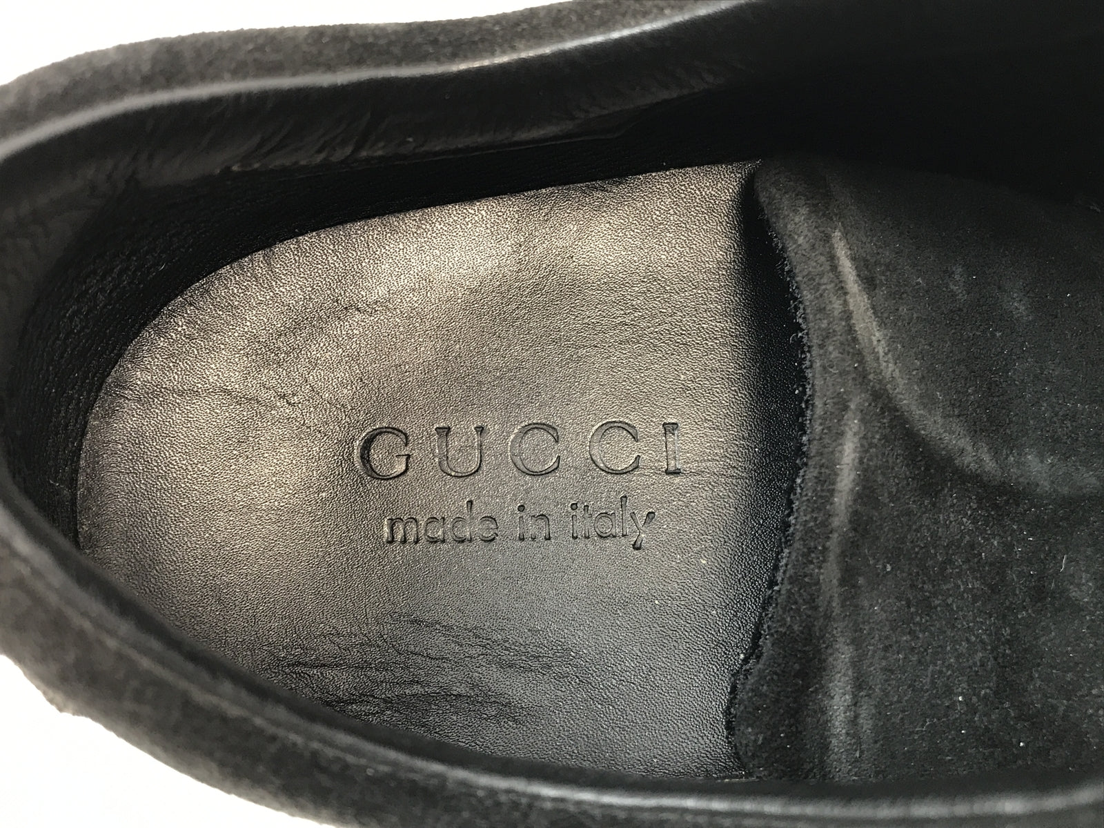 GUCCI マジックテープ スニーカー スエード 26cm (US8 UK7 1/2 EU42)