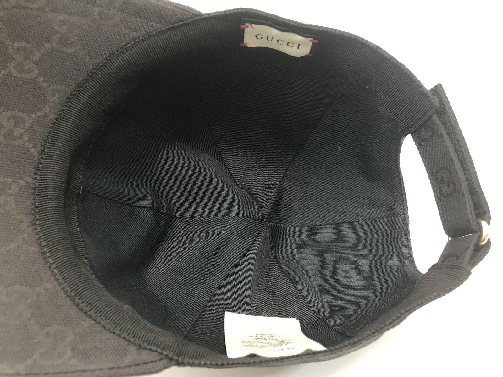 GUCCI 576253 GGキャンバス ベースボールキャップ