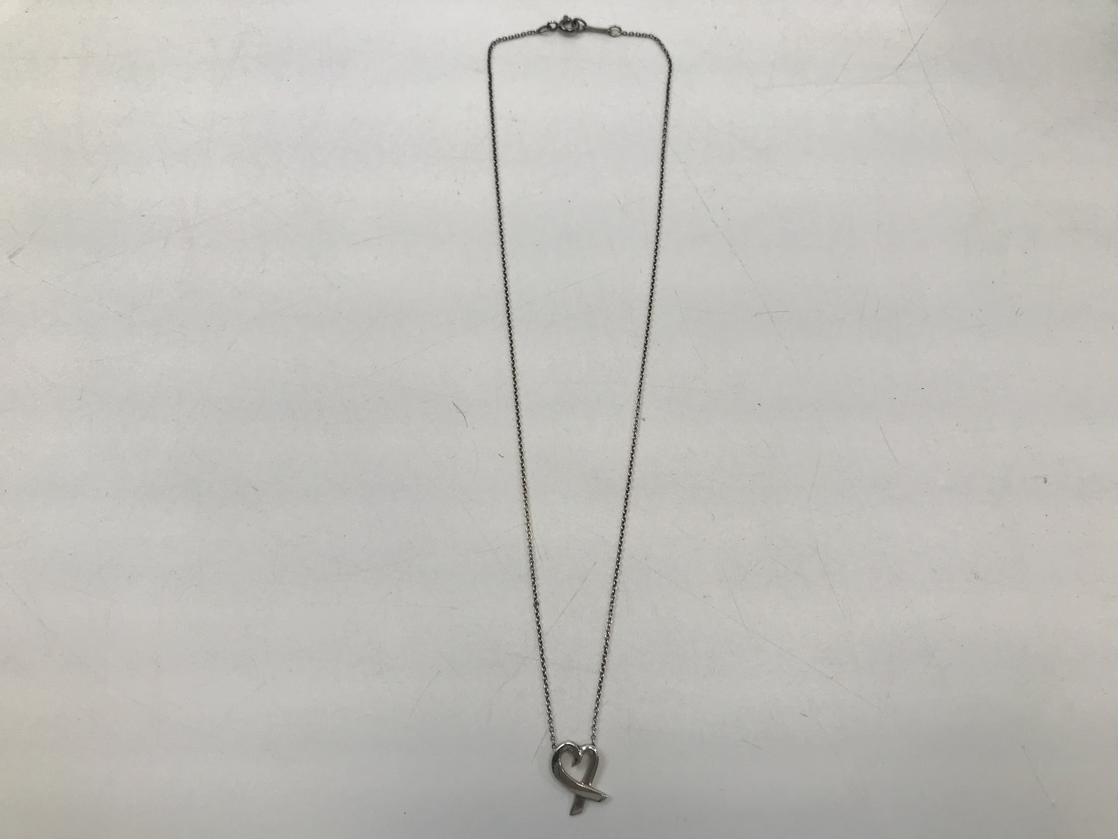 TIffany/ラビングハート/925/ネックレス