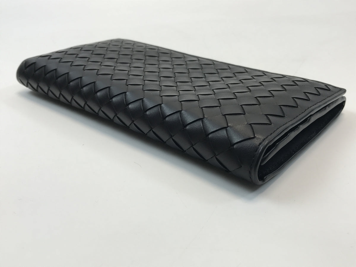 イントレチャート　黒　長財布