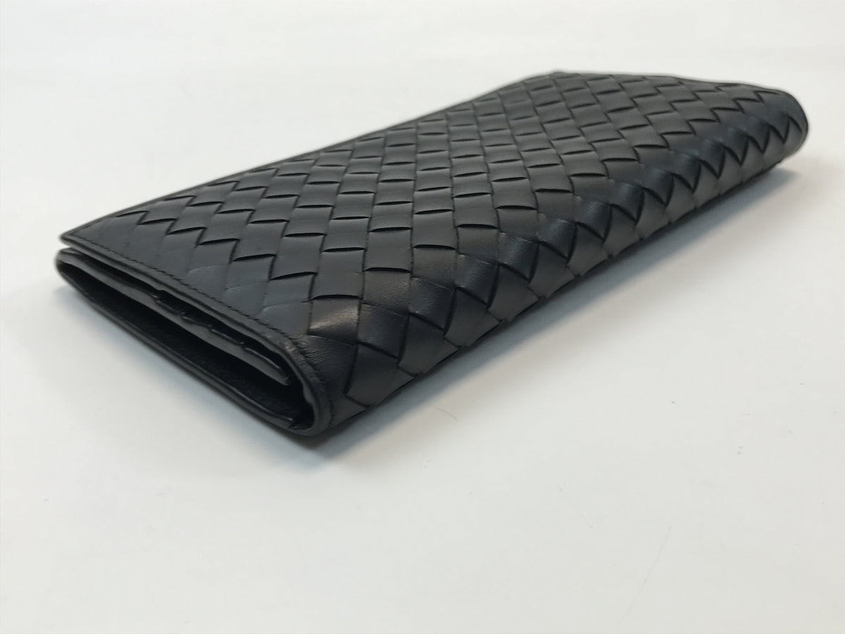 イントレチャート　黒　長財布